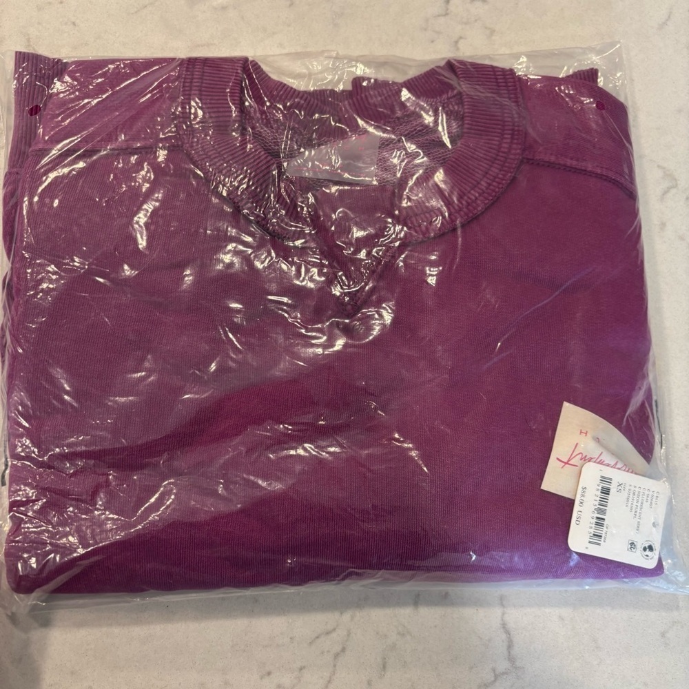 NWT NEW Free People Movement x Hatch intercept pullover in purple - Picture 6 of 6